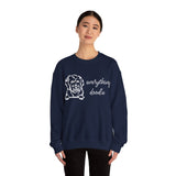 Everything Doodle Crewneck Sweatshirt (Dark Colors)