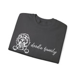 Doodle Family Crewneck Sweatshirt (Dark Colors)