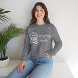 Everything Doodle Crewneck Sweatshirt (Dark Colors)