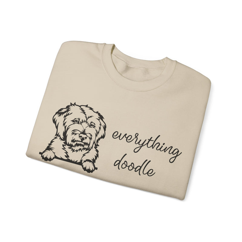 Everything Doodle Crewneck Sweatshirt (Calm Colors)