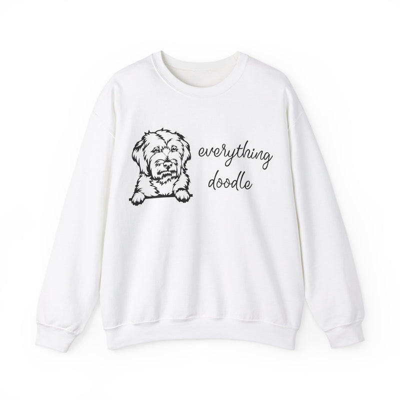 Everything Doodle Crewneck Sweatshirt (Calm Colors)