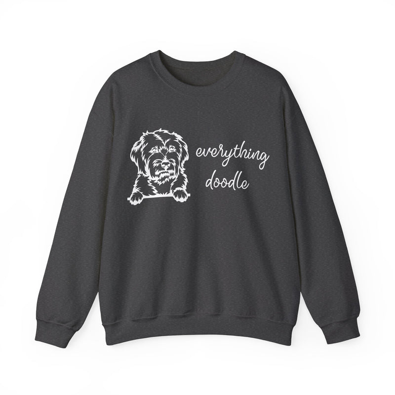 Everything Doodle Crewneck Sweatshirt (Dark Colors)