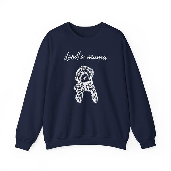 Doodle Mama Crewneck Sweatshirt (Dark Colors)