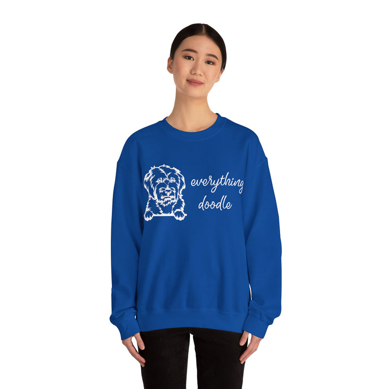 Everything Doodle Crewneck Sweatshirt (Dark Colors)