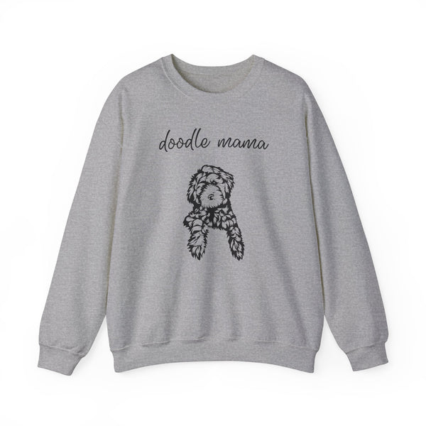 Doodle Mama Crewneck Sweatshirt (Calm Colors)
