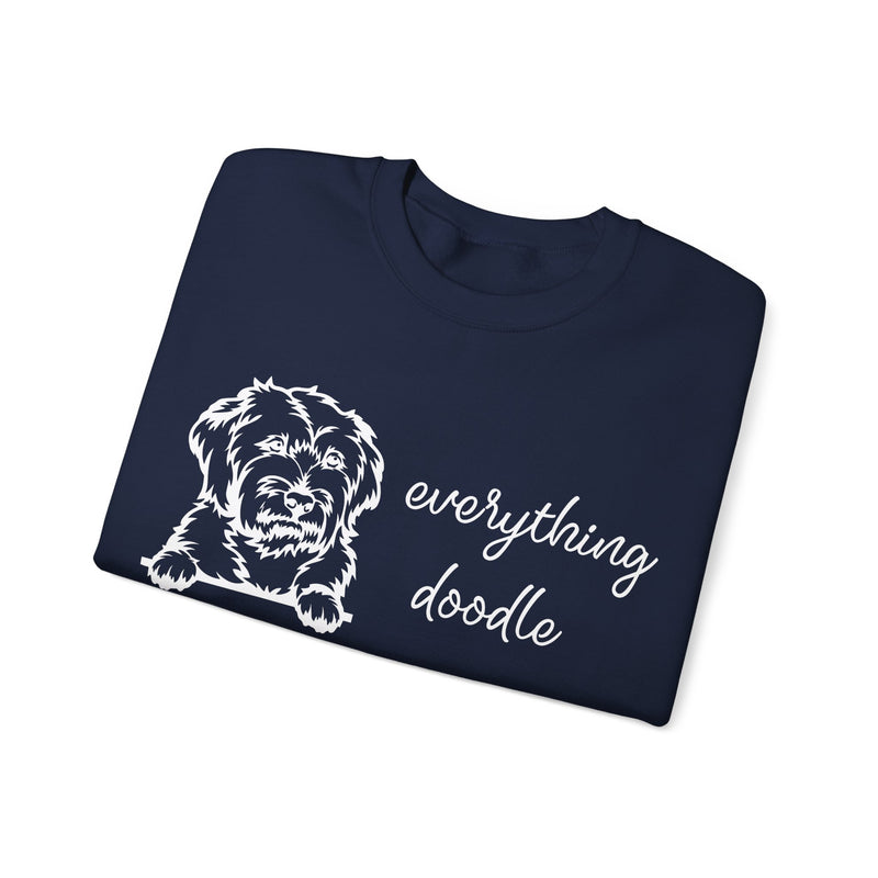 Everything Doodle Crewneck Sweatshirt (Dark Colors)