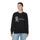 Doodle Family Crewneck Sweatshirt (Dark Colors)