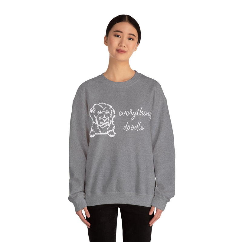 Everything Doodle Crewneck Sweatshirt (Dark Colors)