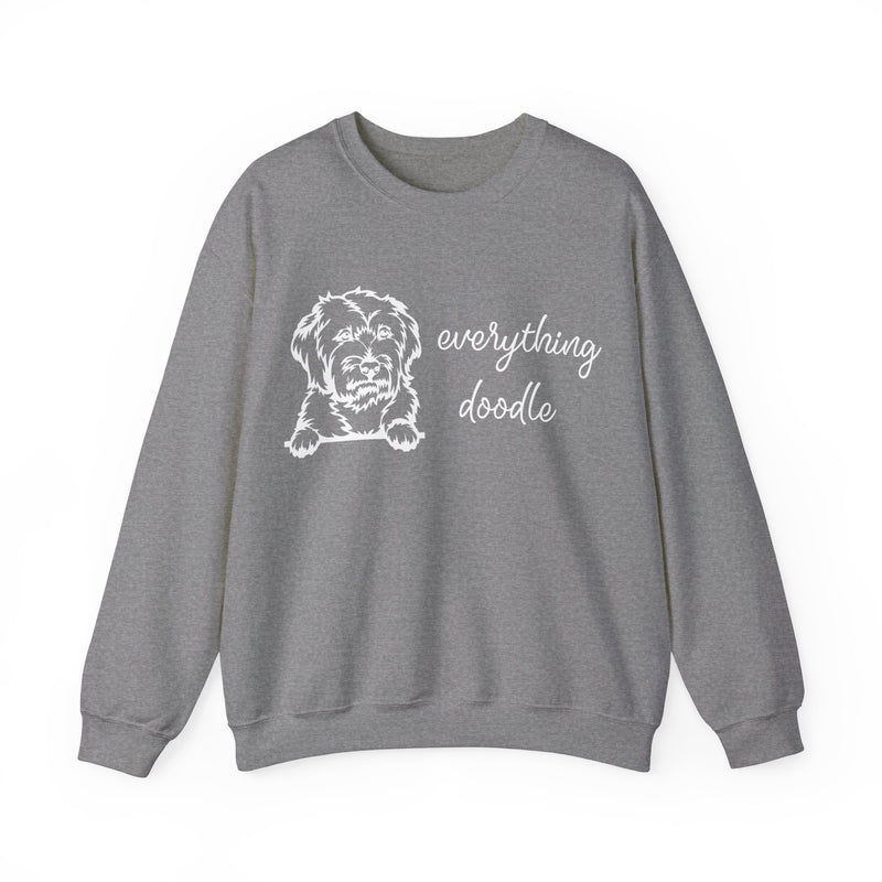 Everything Doodle Crewneck Sweatshirt (Dark Colors)